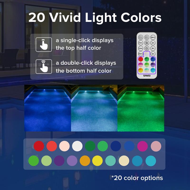 RGB Color Changing Pool Lights