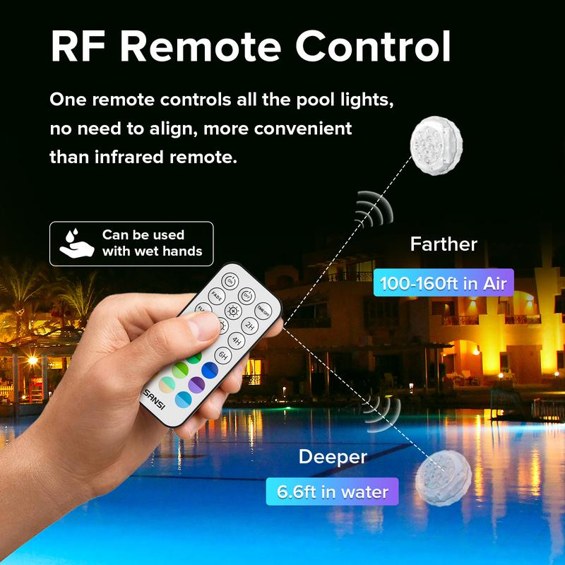 RGB Color Changing Pool Lights