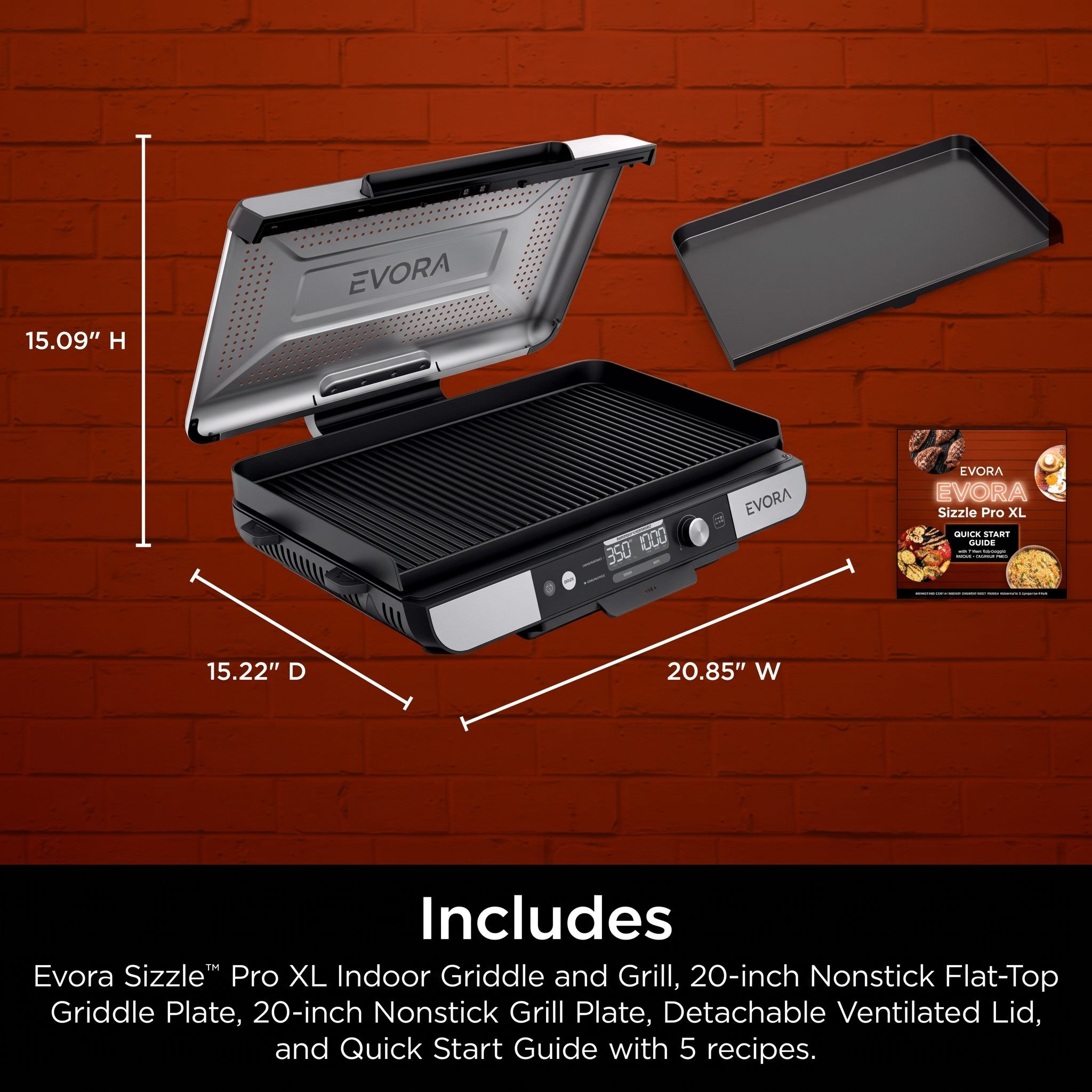 XL Indoor Griddle and Grill